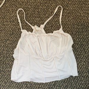 3 FOR $15 White Crop Tank Top